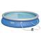 Bestway® Fast Set™ 15ft. Round Inflatable Pool Set